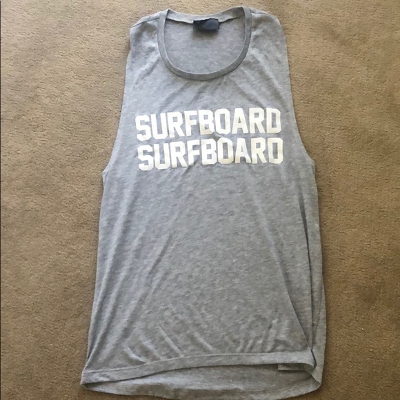 PRIVATE PARTY Tops - Private party “surfboard surfboard” tank